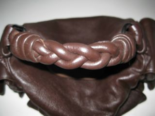Marked Down BOTTEGA VENETA Chocolate Cocker Handbag Purse Excellent 
