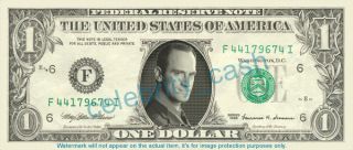 Christopher Meloni Dollar Bill   Mint Law & Order SVU