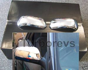 Chrome Door Wing Mirror Cover Caps for Audi A4 B7 A3 8P A6