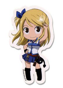 Sticker Fairy Tail New Lucy SD Chibi Toys Gifts Anime Cosplay Licensed 