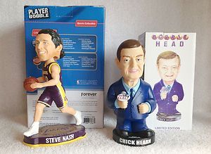 Steve Nash Chick Hearn Los Angeles Lakers Promotional Bobble 