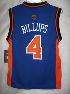 Chauncey Billups New York Knicks Rev30 Blue NBA Youth Jersey Large 