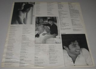 CHAYANNE   PROVOCAME   MEXICAN LP W/INSERT chicos menudo chamos