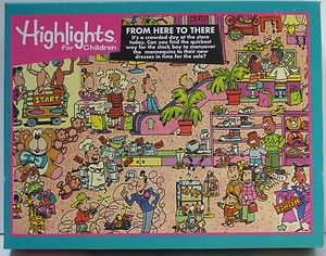 1992 Highlights for Children Jigsaw Puzzle 100p F SEALED from Here to 