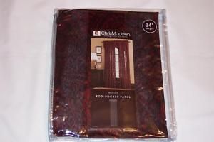 JC Penney Chris Madden Curtain Panel Messina Majestic
