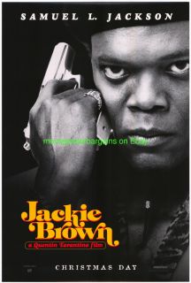 Jackie Brown Movie Poster Samuel Jackson Advance Style