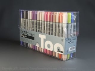 Copic Ciao Marker Set 72 B Brush Chisel Tip Refillable Marker Plus 