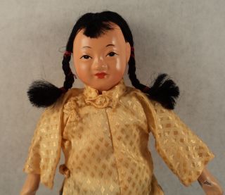 Handmade Vtg Chinese Michael Lee Micale Character Composition Doll 