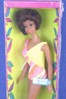 Vintage Twist Turn TNT Christie Julia Barbie NRFB Never Removed from 