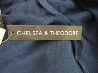 chelsea theodore blue open front cardigan sz xxl