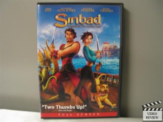 Sinbad Legend of The Seven Seas DVD 2003 Full Frame 678149083927 