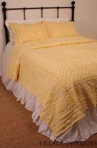   Cotton Tufted King Chenille Coverlet Bedspread 100 Cotton