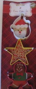 Wilton Christmas Cookie CuttersSanta Star Gingerbread