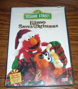 Sesame Street Elmo Saves Christmas DVD – Brand New 074644994094 