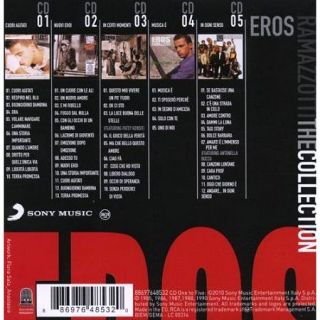 EROS RAMAZZOTTI   THE COLLECTION (5 CD / BOX SET)