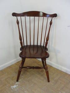 Duckloe Solid Cherry Valley Windsor Back Side Chair B
