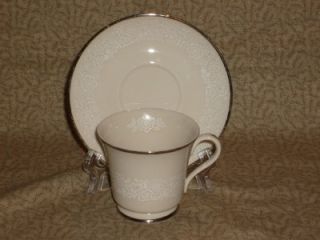 GORHAM CHINA, BRIDAL BOUQUET, (1) CUP AND SAUCER