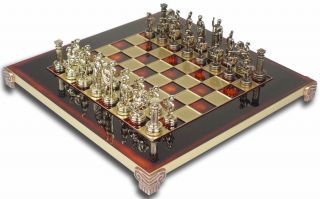 small_romans_chess_set_brass_copper_red_board_all_pieces_setup_900