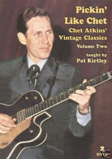 Chet Atkins Vintage Classics Pickin Like Chet Vol 2 DVD