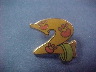 Character Year Number 2 Pluto 2 Green Hat 2000 Disney Retired Pin