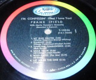 1964 LP Frank Ifield IM Confessin That I Love You on Capitol T 10356