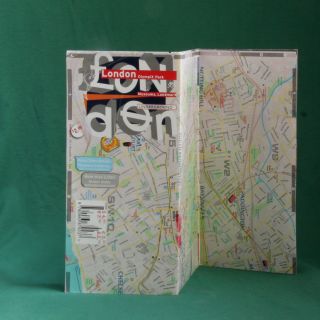 Map Laminated London City Good Selling Olympic Park Tube Street Index