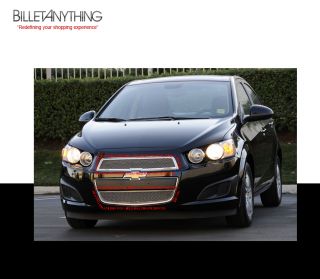 Chevrolet Sonic 2012 Chrome Mesh Upper Grille Grill Grilles