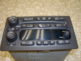 04 Chevy GM Factory Bose FM Stereo 6 Disc Changer