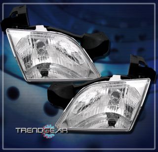 97 05 Venture Silhouette Pontiac Montana Trans Sport Crystal Headlight