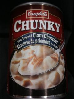Campbells Chunky New England Clam Chowder 540ml CDN Ed