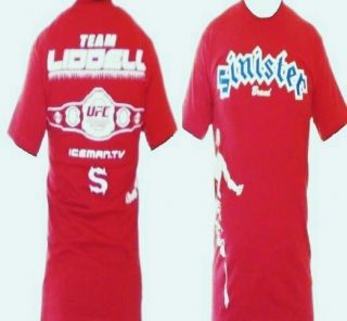 Sinister Chuck Liddell UFC 71 MMA T Shirt