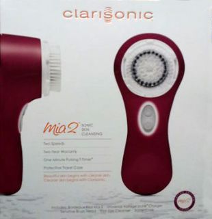 Clarisonic Mia 2 Sonic skin system. (Color Bordeaux) Sealed in box