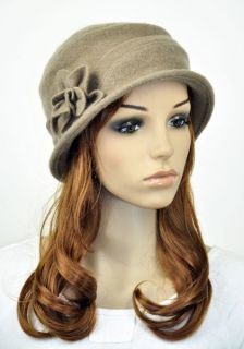 J29M Cute Flower Winter Wool Fashion Lady Women Hat Beanie Ski Cap