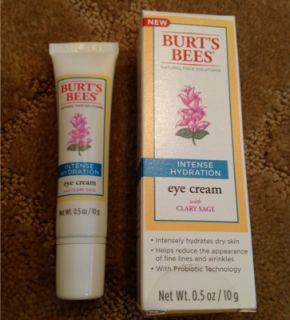  Intense Hydration Eye Cream with Clary Sage 0 5 oz Brand New
