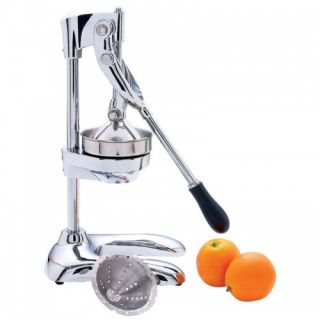 Ultimate Power Pro Chrome Home Juicer Orange Citrus Juice Press Maker