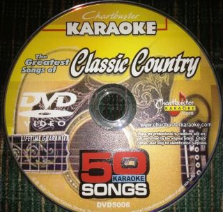  Karaoke The Greatest Songs of Classic Country 50 Hit Songs New