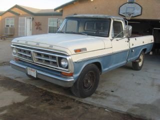 Classic 1971 Ford F250 Project Truck with Rebuilt 360ci Engine Bill of