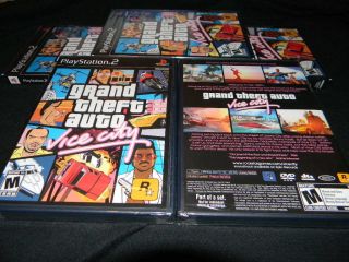 Grand Theft Auto Vice City PS2 GAME BRAND NEW FACTORY SEALED IN STOCK