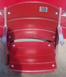 Cincinnati Reds Red Stadium Seat from Riverfront Cinergy Field