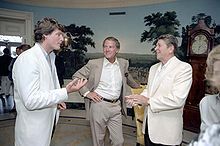 christopher reeve gifford and ronald reagan in 1983