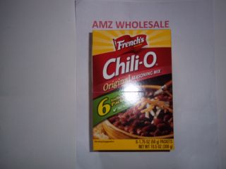 Frenchs Chili O Seasoning Mix 6 Packets 1 75oz Packages