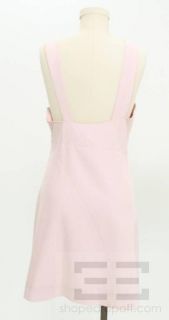 Claude Montana Dusted Pink Cut Out Strap Dress Size 42