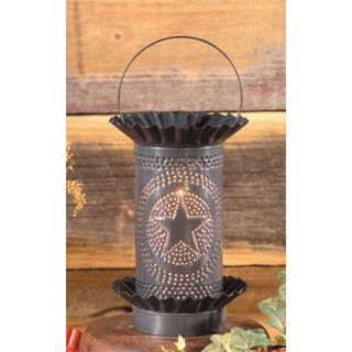 Electric Punched Tin Star Metal Tart Burner Warmer Wax Melt Country