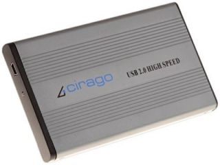 Cirago 2.5 250GB USB 2.0 Portable External Hard Drive  Powererd By