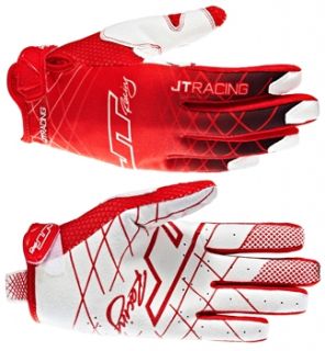 see colours sizes jt racing evo lite lazer gloves red white 2013 now $