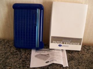 Creative Memories Personal Paper Photo Trimmer Brand New