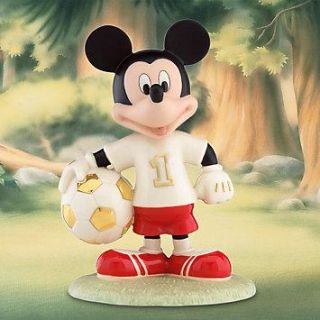 Lenox Soccer Star Mickey Disney Mickey Mouse Sport Figurine