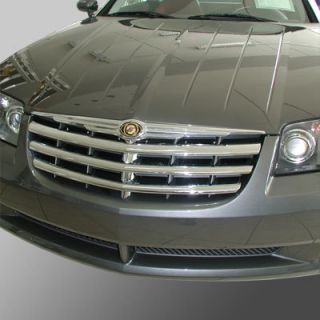 Chrysler Crossfire Front Grill Grille Trims in Chrome