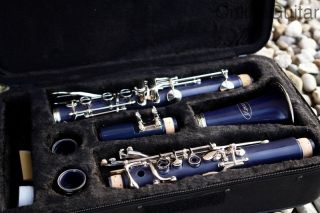  Merano Purple BB Clarinet w Case Yamaha Care Kit Good Shape
