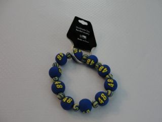 Jimmie Johnson 48 Keychain   Beads   Licensed NWT